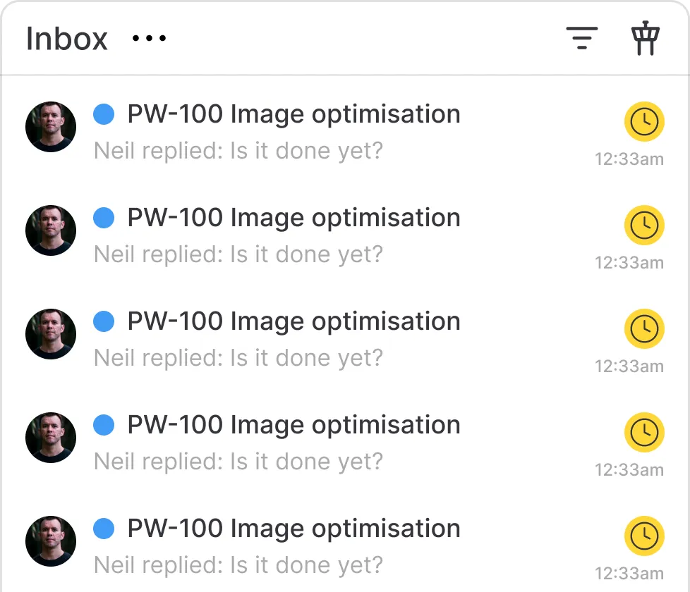 DAW intelligence interface