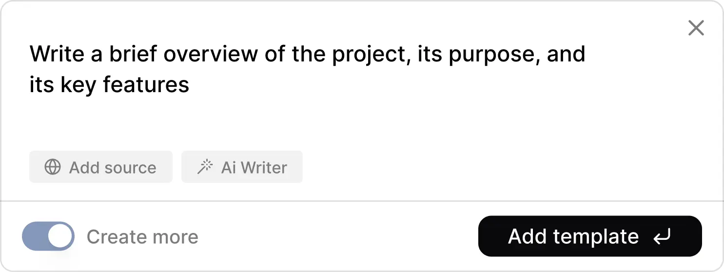 Smart deduplication interface